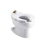1.6 10 Vitreous China Elongated Bowl Primary White