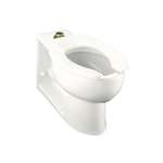 1.28 Elongated Bowl Top Spud Anglesey White