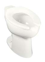 1.6 11 Elongated Bowl With Lug Highcliff White