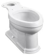 1.28 Gallons Per Flush 12 Rough In Elongated Bowl Devonshire White
