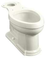 1.28 Gallons Per Flush 12 Rough In Elongated Bowl Devonshire Biscuit