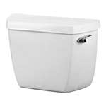 1 Gallons Per Flush Pressure Tank Right Hand Trip Lever White