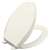 Elongated Bowl Plastic Closet Seat Cachet Biscuit