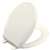Round Front Plastic Closet Seat Cachet Biscuit