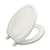 Elongated Bowl Wood Closet Seat Stonewood White