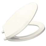 Elongated Bowl Plastic Closet Seat Lustra Biscuit