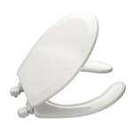 Round Front Of Plastic Closet Seat Lustra White