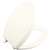 Elongated Bowl Plastic Closet Seat Cachet Biscuit