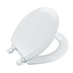 Round Front Bowl Molded Seat Triko White