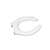 Elongated Bowl Plastic Closet Seat W/Ch *strong White
