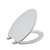 QR Elongated Bowl Closet Seat Brevia White