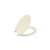 Brevia Q2 Round Closet Seat White