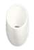 14-3/4 Vitreous China Waterless Urinal Steward White