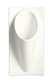 15-1/2 Vitreous China Waterless Urinal Steward White