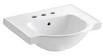 21 Veer Widespread Sink Bsn White