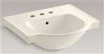 24 Veer Center Set Sink Bsn Biscuit