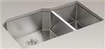 *strive Undercounter Large Medium 2 Elongated Bowl Sink Bsn Rack