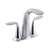 Lead Law Compliant 1.5 GPM 2 Handle Center Set Lavatory Faucet Polished Chrome