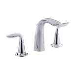 Lead Law Compliant 1.5 GPM 2 Handle Widespread Lavatory Faucet Polished Chrome