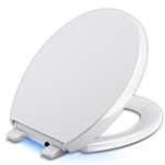 Round Front Closet Seat Reveal White