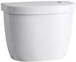 1.28 Gallons Per Flush Tank Cimarron White