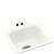 15 X 15 Two Hole Self-Rimming Entertainment Sink Northland White