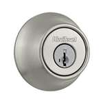 Single Cylinder Ddb Knob Satin Nickel