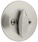 One Sided Deadbolt Satin Nickel