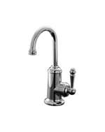 Lead Law Compliant 1 Handle One Hole Beverage Faucet With Filter Polished Chrome