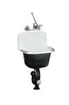 24 X 20 Cast Iron Service Sink Bannon White