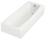 60 X 30 RH Cast Iron Bath Villager White