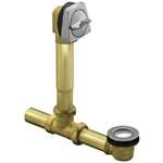 14-16 Adjustable PU Waste & Overflow Clearflo Chrome