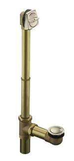 High VOL Bath Drain Clearflo Brushed Nickel