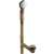 Brass TOE IPT Tap on Pipe Bath Drain Clearflo