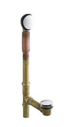 Brass TOE IPT Tap on Pipe Bath Drain Clearflo