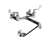 Not For Potable Use 2 Handle Service Sink Faucet Chrome