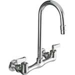 Lead Law Compliant 2 Handle Cross Gooseneck Utility Faucet Triton Chrome