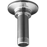 Polished Chrome 3 Ceiling Mounting Head and Flange