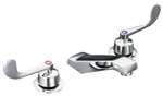 Lead Law Compliant Chrome Triton Wristblade Handle Handle Lavatory Faucet