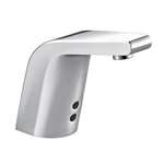 Lead Law Compliant Sculpted Touchless Deck Mount Faucet Chrome