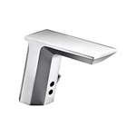 Lead Law Compliant GEO Touchless Deck Mount Faucet Chrome