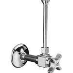 Lead Law Compliant 3/8 Angle Supply With Stops Chrome