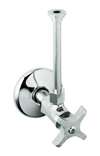 Lead Law Compliant 1/2 Angle Supply With Stops Chrome