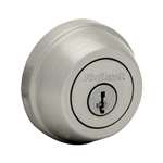 Smart KEY Round Strike Plate Ddb Lock Satin Nickel