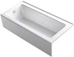 66 X 32 *bellwe Alcove Bath RH White