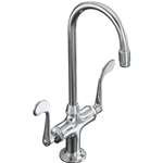Lead Law Compliant Bar Faucet W/Wrist Handle 2 Essex Polished Chrome