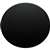 Lavatory Hole Cover Black