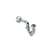 Adjustable 1-1/2 P Trap Chrome