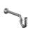 1-1/4 P Trap Brushed Nickel