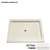 48 X 36 Cast Iron Shower Receptor Purist White